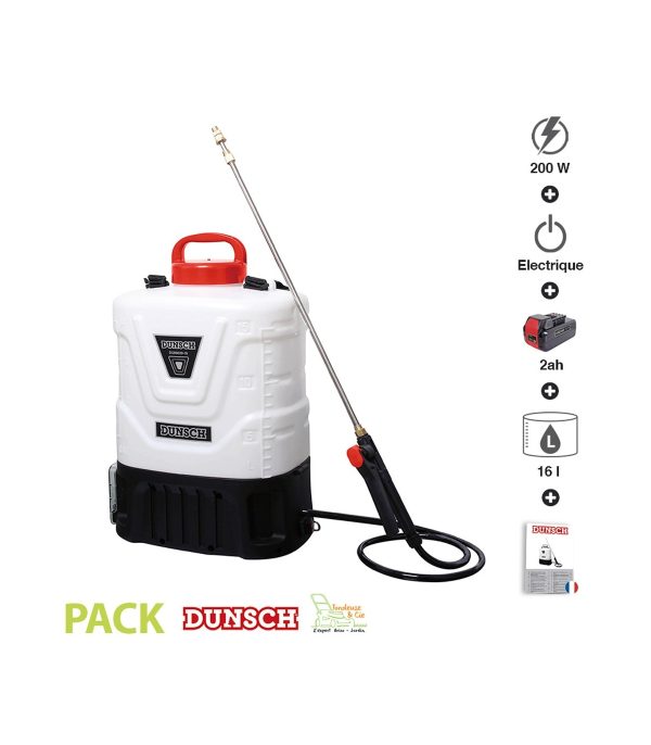 Pompa a spalla a Batteria Dunsch DU86020-16