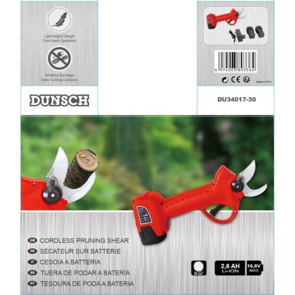 Cesoia Batteria - 3,0 CM Dunsch DU34017-30