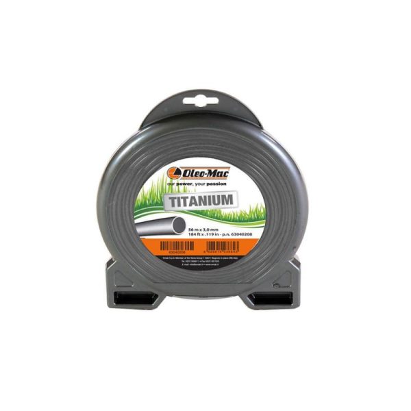 Bobina Filo Decespugliatore Titanium 3,0mm56m - Oleo-Mac
