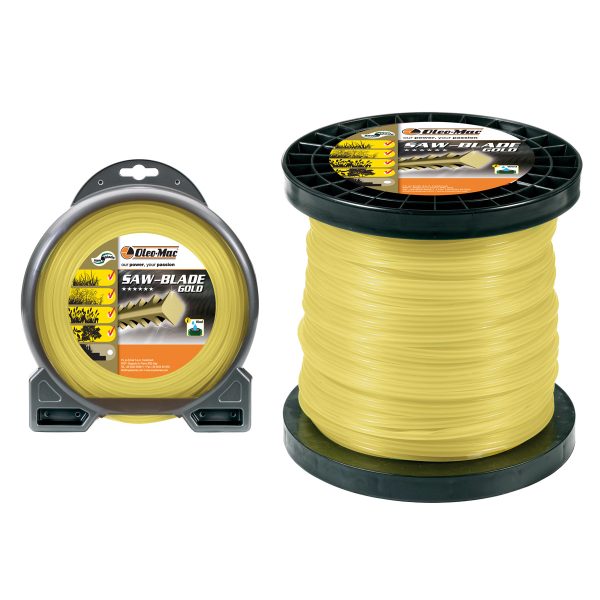 Bobina Filo Decespugliatore Seghettato 3,0mm37m - Oleo-Mac